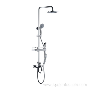 New Modern Chrome Surface Polished Shower Set